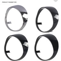 Motorcycle Scooter Headlight Cover Chrome Plated Headlamp Trim Ring For GTS300 2019 2020 2021 2022