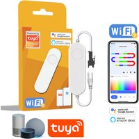 TUYA Addressable Controller WIFI RGBIC Dimmer 12-24V Smartlife Controller For WS2811 1603 Strip Work With Alexa Google Assistant