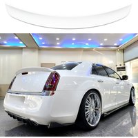 For Chrysler 300 300c 300s 2011 2012 2013 2014 2015 2016 2017 2018 High Quality ABS Spoiler by Glossy Black Carbon Fiber Color