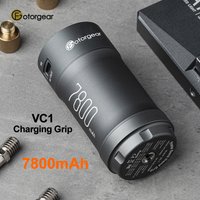 Vectorgear VC1 7800mAh Charging Grip Battery Power Bank Charger HandGrip 18W PDQC Fast Charger for GoPro 11/10/9/8,Light/Camera
