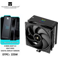 Thermalright TL-AX120 R DIGITAL 4x6mm AGHP4.0 Nickel plated heat pipe 151mm CPU Air Cooler for LGA1851/1700/115X/1200 AMD AM5