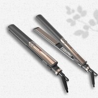 professional Ceramic Tourmaline Flat Iron multi-function negative ion 2 in 1 Hair Straightener and curler