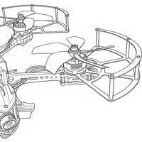 B-CUBE FPV Drone Frame Racing 3/3.5/5/6/7/8/9/10inch Protection Circle Quadcopter INAV Beatflight F722 F745 H743 Flight Control