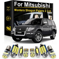For Mitsubishi Montero Shogun Pajero 2 3 4 V80 V93 V97 V98 V60 1990-2020 Canbus Vehicle LED Interior Light Kit Car Led Bulbs