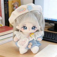 Milky Salt Sweetie 20cm Cotton Doll Clothes Plush Dress Up Outfit Cute Sweet Style for 20cm Plush Dolls Dress Up