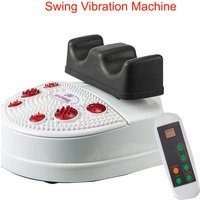 Blood Circulation Swing Foot Massager Vibration Infrared Muscles Pain Relief Chi Machine Lumbar Spine Passive Exercise Swing