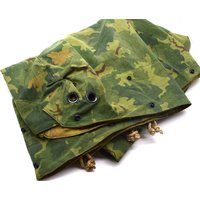 REVERSIBLE Vietnam War US M1 Mitchell Camouflage Half shelter Tent 002