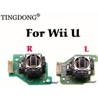 Original new left right 3D Analog joystick with pcb board Joystick stick part for wii u wiiu gamepad L R 3D Anolog