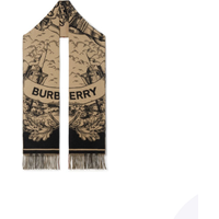 Burberry cashmere jacquard reversible scarf 80737681