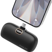 KUULAA Power Bank 5000mAh Portable Charger 20W, for iPhone 16 Plus/15 Pro Max, Samsung S23 Series, Huawei, iPad Pro/Air, AirPods
