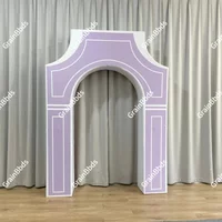 3D Door Frame Open Arch for Party Event Background Studio Background Wedding Balloon Support Wedding Aisle Decorations