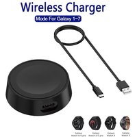 Portable Watch Type C Cable Wireless Watch Charger For Samsung Galaxy Watch 7 6 5 Classic Pro 4 3 Active 2 1 Fast Charging Dock