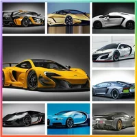 Luxury Car Kit Offers Full Puzzle Art Stitch Mosaic Diamond Painting 5d New Collection 30x40 Adult Handcraft Gift