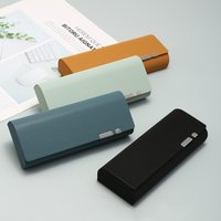 Portable Glasses Box Japanese Anti-stress PU Sunglasses Case Eyeswear Accessories Box Glasses Storage Box