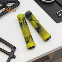 Latest 1Pair TPR Rubber Ergonomic Comfortable Mountain Bike Handlebar Grips Anti-Skid Shock-Absorbing Bicycle Handlebar Cover