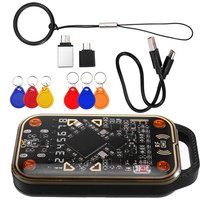 【SURPISE】Chameleon Ultra V3.0 RFID Smart Card Emulator Reader+ 6PCS UID/CUID Keychain Copier For 125Khz 13.56Mhz ID IC Tags Copy