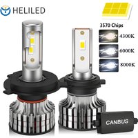 H7 H4 Led Canbus 110W 26000LM phare H1 H8 H9 H11 9005 Hb3 Hb4 9006 ampoule Led 12V 4300K 6000K 8000K lampe Turbo pour voiture