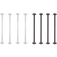 Wltoys 144001 144002 124007 124016 124017 124018 124019 4pcs Drive Shaft Dogbone CVD Driveshaft RC Car Upgrade Parts