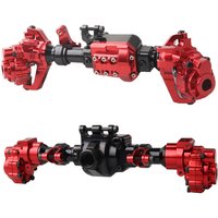 for TRX-4 Aluminum Front and Rear Portal Axle Housing for 1/10 RC Crawler Car TRX-4 TRX6 Axles Upgrade Parts