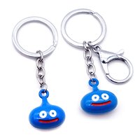 Doragon Kuesuto Slime Necklace Dragon Quest Blue Slime Metal Pendant Necklaces Game Jewelry Chains Choker Collares Charm Gifts