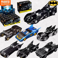 BLOKEES Building Block Car Batman E01 1989 Film The Batmobile Comic The White Knights Assembly Model Collect Gift Toys Objects