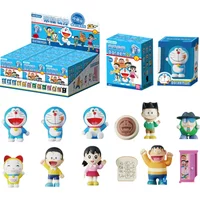 Jandoon Original Doraemon Blind Box Doll Rice Grain Noby Shizuka Dorami Mini Action Figure Model Toy Ornament Collection Gift