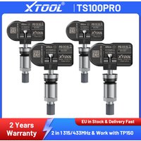 XTOOL TS100Pro Top TPMS-Sensor 2 in 1 315/433MHz Reifendrucküberwachungssystem-Sensor TS100 PRO TPMS-Diagnose, Neulernen, Aktivierung, TPMS-Service, kompatibel mit XTOOL TP150 IP819TP
