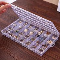 12/24 compartments storage box, compartments box for hardware parts, compartments box for jewelry