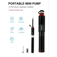 AliExpress CYCLAMI MORIDER 110Psi Aluminum Alloy Portable Mini Bicycle Hand Air Pump Ball Cycling Inflator Accessories Support AV FV Conversion