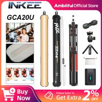INKEE GCA20U Air Tube LED Light 20W Inflatable Light Foldable Photography Video Optional GM220 Tripod