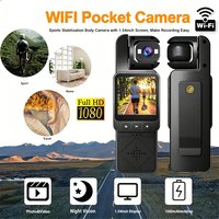 Mini Camera WIFI 1080P Portable Digital 180° Rotatable Video Recorder BodyCam Infrared Night Vision Sports DV Riding Camcorder