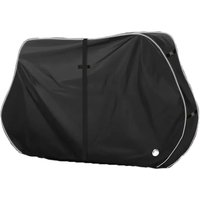 AliExpress NONE 1pc Bike Cover for Transport 1-2 Bikes 600D Windproof Design Outdoor Storage with Reflective Strips & Lock Holes