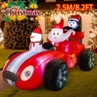 Christmas Decorations Santa Vehicle Series Inflatable Toys Model Party Holiday Gift Props Indoor Outdoor Yard Xmas Garden Decor