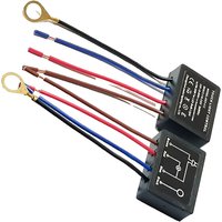 2pcs Plastic Practical Table Lamp Touch Switch Suitable For LED Touch Sensitive Dimming Switches
