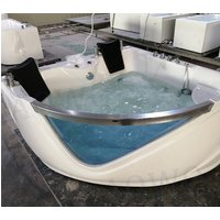 Adult Japan Body Spa Hydrotherapy Bathtub With Pillow Three-side Skirt Bathtubs Balneo Massage Hot Tub Outdoor Spa Pool Party