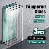 3Pcs Curved Ultrasonic Fingerprint Screen Protector Glass for Oneplus 12 11 10 Tempered Glass for Oneplus 9 Pro 8 ACE 2 3 Glass