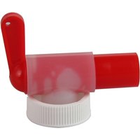 DN36 Red White Plastic Faucet for Horticultural Plant Nutrient Solution Suitable for 5 Liter and 10 Liter Tanks