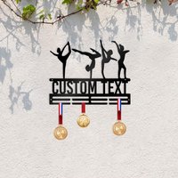 1pc Cartoon Ballet dance Custom Name Metal Wall Signs Iron Wall Plaque Decor Living Room Bedroom Removable