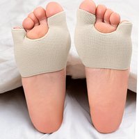 1Pairs Toe Separator Hallux Valgus Bunion Corrector Orthotics Feet Bone Thumb Adjuster Correction Pedicure Sock Straightener S/L