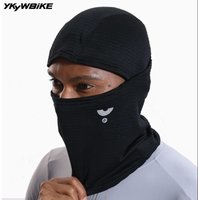 AliExpress YKYWBIKE Winter Thermal Fleece Cycling Mask Outdoor Sports Face Mask Riding Head Cover Multi-scene Balaclava Breathable Bicycle