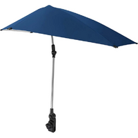 Adjustable Chair Umbrella Clamp-on Umbrella Multi-functional Stroller Umbrella for for Beach Chair Wheelchair Stroller