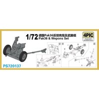 S-model PS720137 1/72 Pak36 & Wepons Set