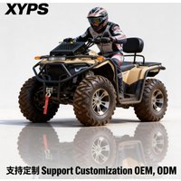 400CC 4X4 ATV, Automatic 4WD UTV Side by Side, 2-Seater Off-Road Vehicle, Electric Injection, Large Size Quad Bike