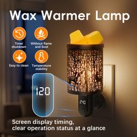 Scented Wax Melting Burner Aromatherapy Wax Melt Warmer Indoors Electric Fragrance Diffuser Home Wax Melt Warmer Decor US Plug