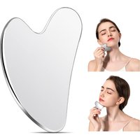 Stainless Steel Gua Sha Facial Tools Tighten Skin Massage Guasha Beauty Tool, Metal Guasha Tool for Face Face Massager Tool