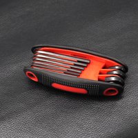 Multifunctional Hex Wrench, Portable Folding Screwdriver, Nine Wrench Models, High-Precision Outdoor Tools