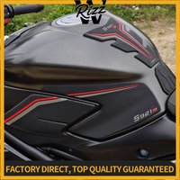 Motorrad Anti-Kratz-Gummi-Öltank-Schutzaufkleber, Tankpad-Seitenschutzaufkleber für QJMOTOR SRK921RR SRK 921RR