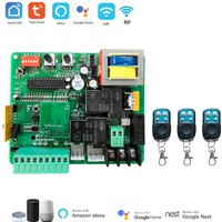 220V-230V AC Tuya Wifi Sliding Gate Motor Control Board LED Indication Electric Door Motor Circuit Board 433mhz Remote Control