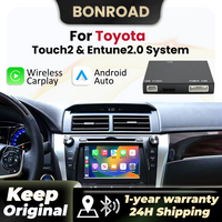 BONROAD Wireless Carplay Android Auto For TOYOTA CHR Corolla Camry Auris prius RAV4 Avensis Highlander Touch2 Entune 2.0 Decoder