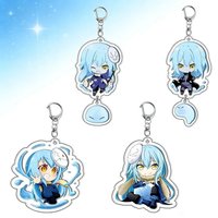 Anime That Time I Got Reincarnated as a Slime Rimuru Tempest Q Version Acrylic Keychain Bag Charm Pendant Collectible Fans Gift